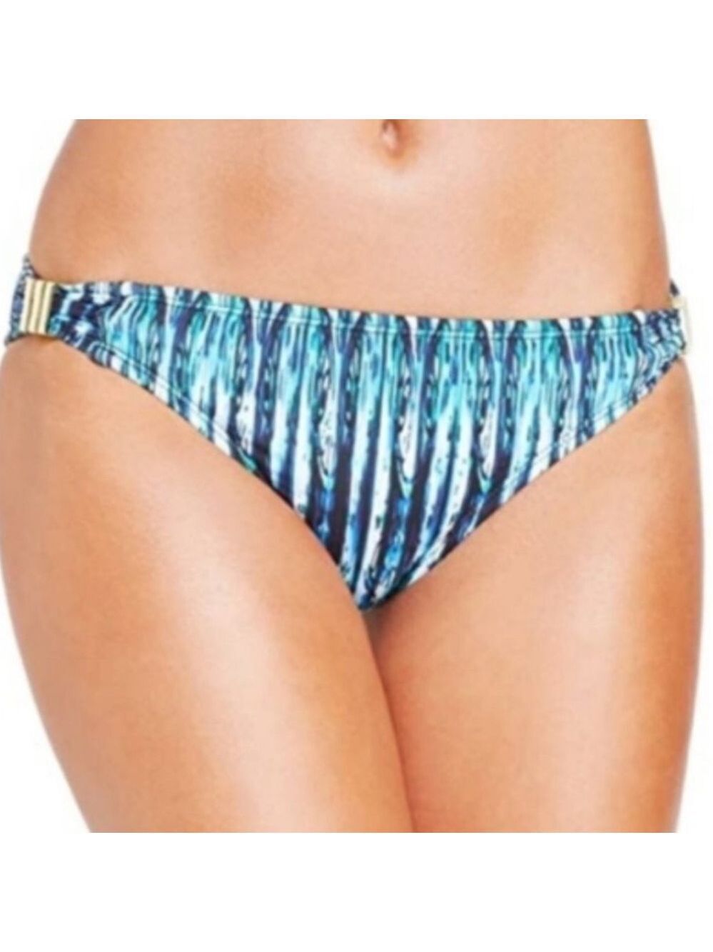 NWT Bar III Reef Road Indigo Bikini Swim Bottom